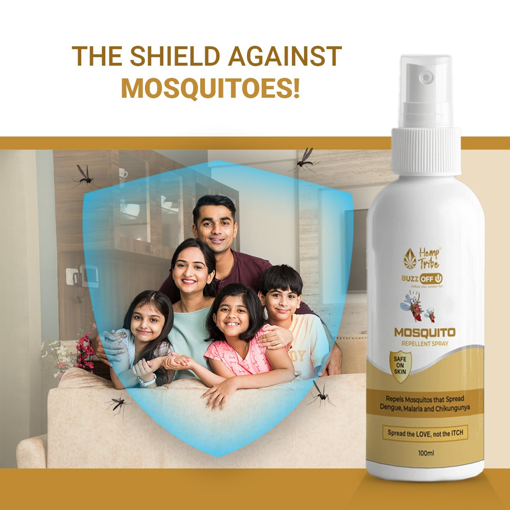 Off Spray Ad Buzz Off Mosquito Repellent Spray (Buy 1 get 1 free) – Hemp Tribe